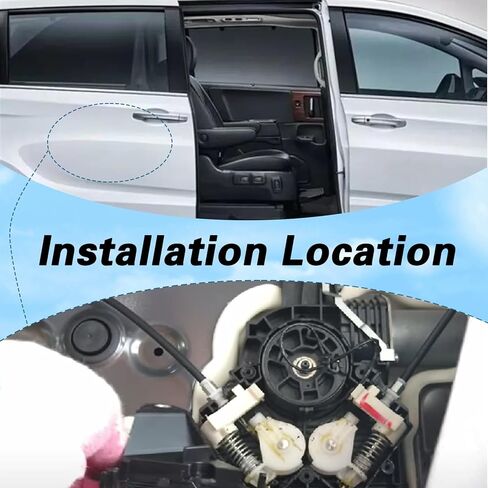 Left & Right Side Power Sliding Door Cable Kit Compatible with Honda Odyssey 2011 2012 2013 2014 2015 2016 2017 2018 2019 2020 Replace# 72546-TK8-A01 in Saudi Arabia