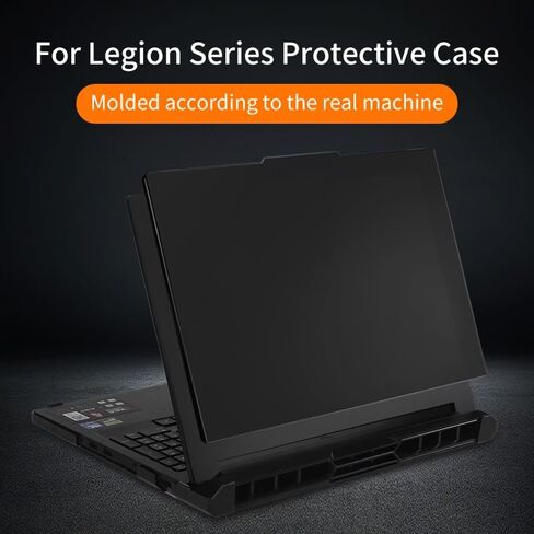 Laptop Case Set for 2025 Legion Pro 7i Gen 10 Intel 16" Scratch-Resistant & Drop-Resistant Hard Shell Frosted Transparent​ Protective Cover + Keyboard Cover + Screen Film（Matte Black） in Saudi Arabia