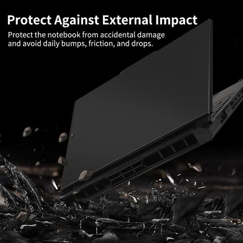 Laptop Case Set for 2025 Legion Pro 7i Gen 10 Intel 16" Scratch-Resistant & Drop-Resistant Hard Shell Frosted Transparent​ Protective Cover + Keyboard Cover + Screen Film（Matte Black） in Saudi Arabia
