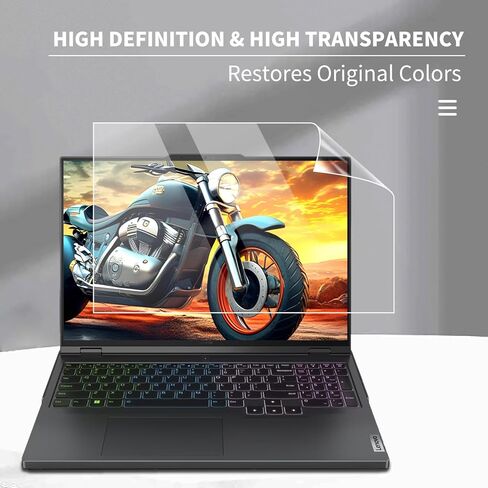 Laptop Case Set for 2025 Legion Pro 7i Gen 10 Intel 16" Scratch-Resistant & Drop-Resistant Hard Shell Frosted Transparent​ Protective Cover + Keyboard Cover + Screen Film（Matte Black） in Saudi Arabia
