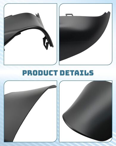 Right Side Mirror Lower Cover Trim and Base Fit for Mazda CX-5 2015 2016 (With Light) and CX-3 2016-2019, Passenger Side Replacement Set in Saudi Arabia