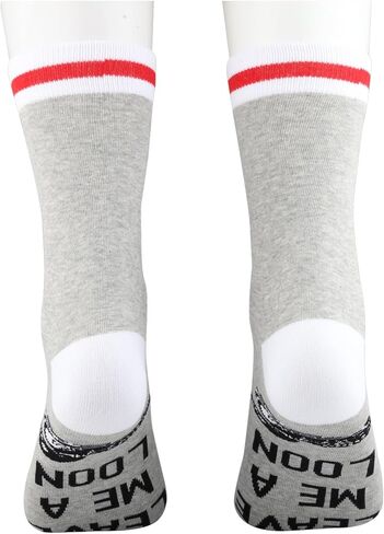 CENWA 1 Pair Loon Socks Leave Me A Loon Socks Loon Bird Gift For Bird Lover in Saudi Arabia