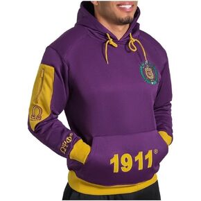 Omega Psi Phi Elite Hooded Pullover in Kuwait