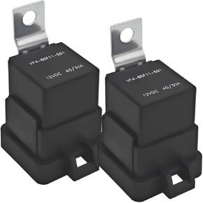 (حزمة من 2) VF4-65F11-S01 12VDC 40/30A 5-Pin مرحل السيارة - SPDT مرحل الطاقة العالي الحالي لتطبيقات السيارات in Kuwait