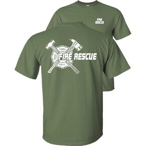 Fire Rescue T-Shirt Firefighter-Maltese Cross in Kuwait