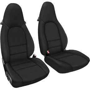 Seat Covers Compatible with 1997-2004 Porsche Boxster 911/996/986, Heavy Duty Cationic Linen Fabric Seat Protector in Kuwait