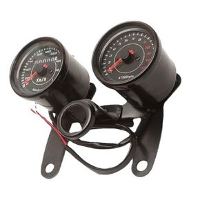 Motorcycle Tachometer 2 in 1 Instrument Cluster LED Backlight Display Accurate Mileage Tracking Motorcycle Speedometer in Kuwait