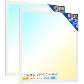 jesled 24 حزمة 6 بوصة 7cct رقيقة جدا أدى ضوء راحة مع مربع تقاطع، 2700k / 3200k / 3900k / 4500k / 5000k / 6000k / 6500k راحة ضوء السقف أدى، خافتة أدى أضواء يمكن، الإضاءة راحة in Kuwait