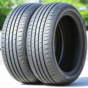 مجموعة من 2 (اثنين) إطارات Atlander Xsport-76 لسيارات الركاب لجميع المواسم - 185/60R14 185/60/14 185/60-14 82H نطاق تحميل SL 4-Ply BSW جدار جانبي أسود UTQG 560AA in Kuwait