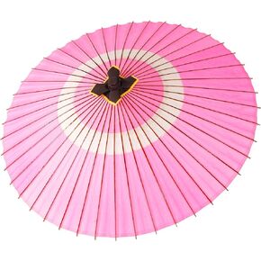 山本竹細工屋 （YAMAMOTOTAKIZAYIKUYA) Asian Home Rainproof Handmade Japanese Oiled Paper Umbrella Parasol Half Openable 29.5inch in Saudi Arabia