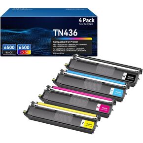 مجموعة خرطوشة الحبر TN433 TN-433 لـ MFC-L8900CDW MFC-L8690CDW L8610CDW HL-L8360CDW متوافقة مع Brother TN 433 TN431 MFC L8900CDW MFC-L8690CDW MFC-L9570CDW HL-L9310CDW طابعة DCP-L8410CDW، 4 عبوات in Kuwait