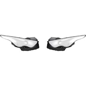 متوافق مع إنفينيتي FX35 FX37 FX50 QX70 2009 2010 2011 2012 2013 غطاء المصباح الأمامي غطاء المصباح شفاف عاكس الضوء زجاج عدسة (يسار) in Kuwait