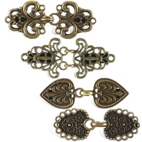 4 قطع من مشابك القميص الكلاسيكية وعباءة الرأس ومشابك القميص للفستان، سترة كلاسيكية، شال سترة، فتاة نسائية in Kuwait