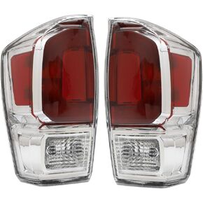 Tail Light Assembly Compatible with 2016-2023 Toyota Tacoma Driver and Passenger Side Rear Taillight Brake Lamp With Bulb in Kuwait