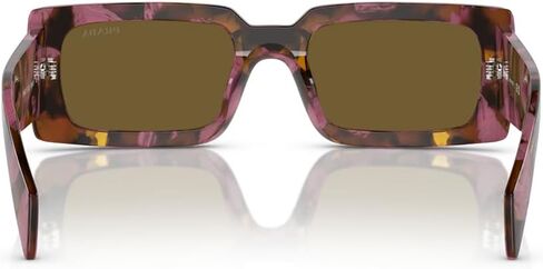 Prada Sunglasses PR A 7 S 18N01T Cognac Tortoise Dark Brown in Saudi Arabia