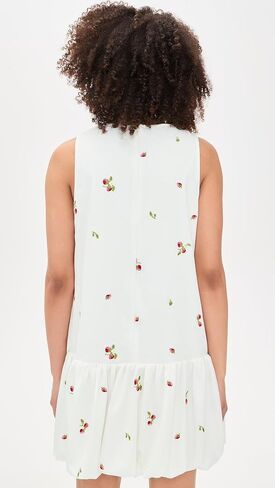 En Saison Women's Strawberry Kiss Bubble Hem Mini Dress in Saudi Arabia