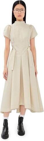 3.1 فيليب ليم فستان بوبلين نسائي بأكمام منتفخة in Kuwait