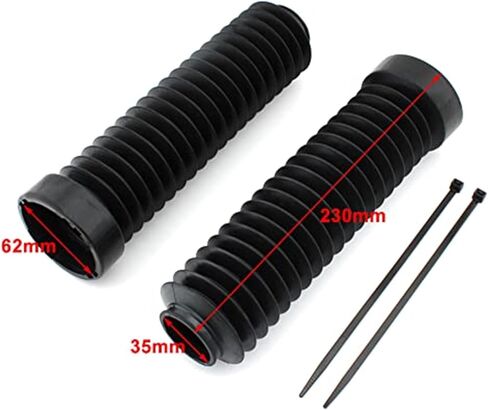 Front Fork Gaiters Boots Shock Covers Protector Red Fork Cover Gaiters Boots Shock Protector Replacement for ATC 250R 1983 1984 1985 1986350X ATC 1985 1986 1987 Fron in Saudi Arabia