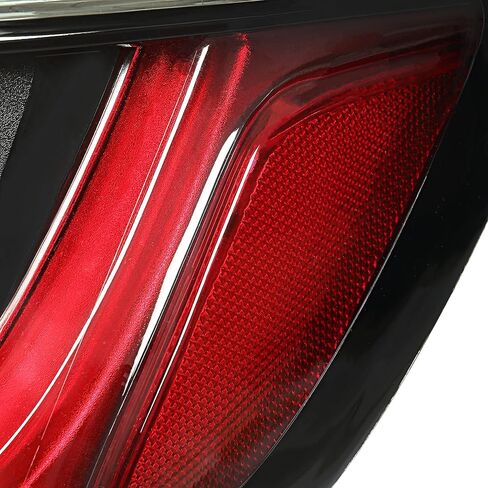 Kojem Tail Light Compatible with 2017-2021 Jeep Compass Right Side Lamp Stop Indicator Outer Car W/Blub Rear Brake Passenger RH Replacement for CH2804115 55112838AC in Saudi Arabia