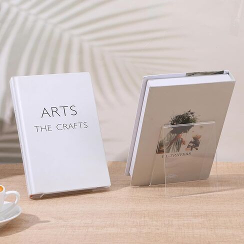 15 حزمة حامل كتب أكريليك مقاس 4x5 بوصة حامل حامل حامل عرض واضح للكتب والأجهزة اللوحية والصور والأقراص المدمجة والأعمال الفنية والألبومات والمجلات والبطاقات البريدية in Kuwait