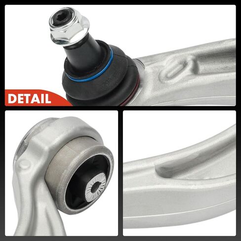 A-Premium 2 x Front Rearward Lower Control Arm with Ball Joint & Bushing, Compatible with Audi Q5 2018-2020, A6 Quattro/A7 Sportback 2019-2020, SQ5 2018-2020 in Saudi Arabia