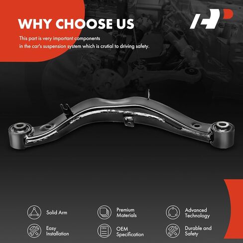 A-Premium Rear Left Upper Control Arm, with Bushing, Compatible with Nissan Juke 2011 2012 2013 2014 2015 2016 2017 in Saudi Arabia