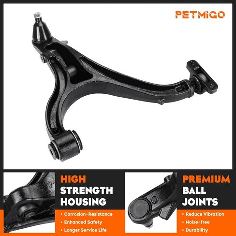 Front Upper & Lower Control Arms w/Ball Joints Replacement Suspension Kit for Jeep Commander 2006-2010, for Jeep Grand Cherokee 2005-2010,with Tie Rod End Links (12PCS) in Saudi Arabia