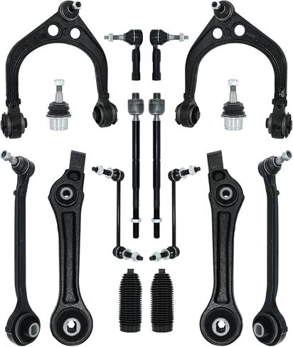 16pcs Front Suspension RWD Control Arm Sway Bar Link Tie Rod End Boot Replacement for 2005-2010 Chrysler 300, 2006-2010 Dodge Charger, 2008-2010 Dodge Challenger,2005-2008 Dodge Magnum in Saudi Arabia