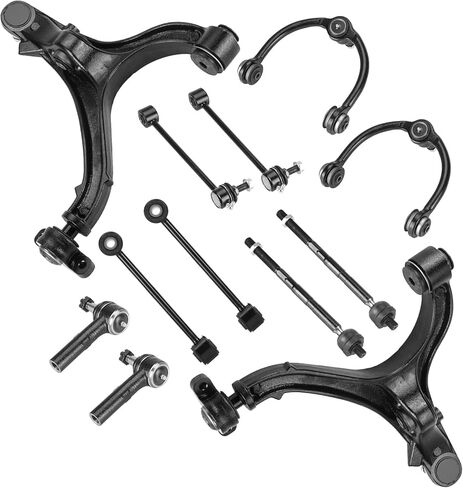 Front Upper & Lower Control Arms Fit for Jeep Commander 2006-2010, Grand Cherokee (Excludes SRT8) 2005-2010, 12PCS Suspension Kits in Saudi Arabia