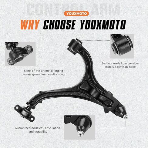 Front Upper & Lower Control Arms Fit for Jeep Commander 2006-2010, Grand Cherokee (Excludes SRT8) 2005-2010, 12PCS Suspension Kits in Saudi Arabia