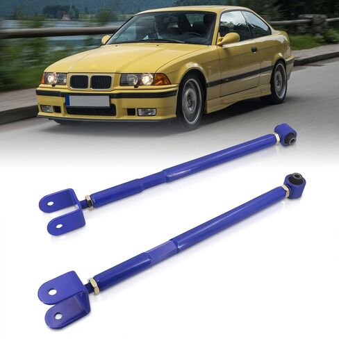 AJP Distributors Rear Lower Adjustable Suspension Steel Camber Control Arms Kit Blue For E36 E46 3-Series E85 Z4 1992 1993 1994 1995 1996 1997 1998 1999 2000 2001 2002 2003 2004 2005 2006 2007 2008 in Kuwait