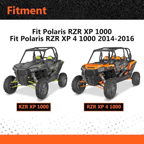 مجموعة البطانات الأمامية للذراع A شديدة التحمل متوافقة مع مجموعة جلبات ذراع التعليق Polaris RZR XP 4 1000 2014-2016 HDPE والفولاذ in Kuwait