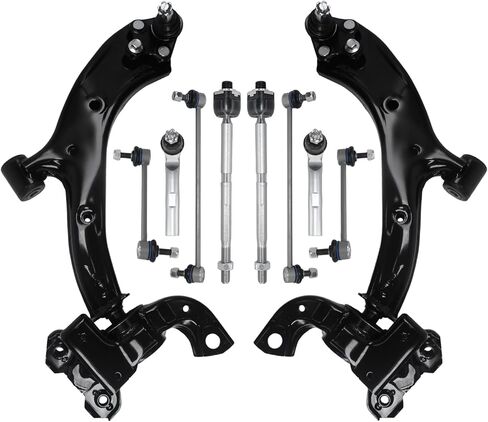 Control Arm, Replacement For Front Control Arm With Ball Joint Sway Bar Inner Outer Tie Rod Compatible With 2007-2012 Acura RDX - 10 Pcs in Saudi Arabia