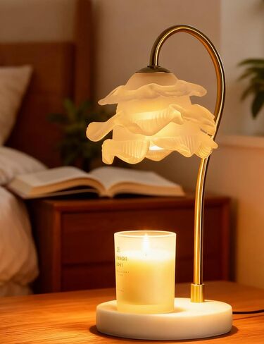 مصباح تدفئة الشموع مع مؤقت، سخان شموع قابل للتعتيم لشموع الجرة، سخان يذوب الشمع، هدايا عيد ميلاد للأمهات، هدايا تدفئة المنزل للأصدقاء في المنزل الجديد in Kuwait