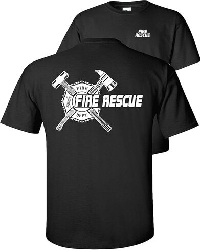 Fire Rescue T-Shirt Firefighter-Maltese Cross in Saudi Arabia