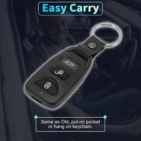 X AUTOHAUX OSLOKA-310T 314MHz استبدال دخول بدون مفتاح عن بعد مفتاح ذكي فوب لكيا أوبتيما 2006-2010 لشركة هيونداي سوناتا 05-15 لشركة هيونداي إلنترا 06-16 2 قطعة in Kuwait