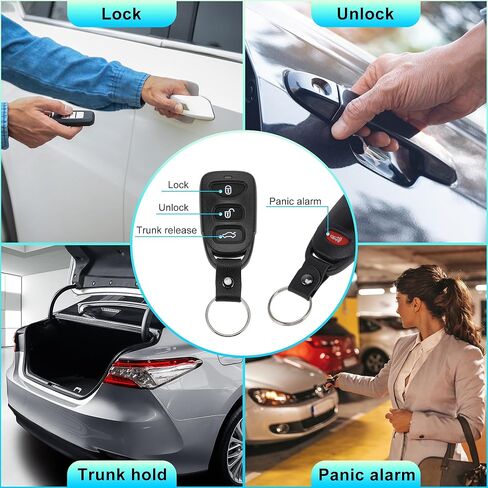 X AUTOHAUX OSLOKA-310T 314MHz استبدال دخول بدون مفتاح عن بعد مفتاح ذكي فوب لكيا أوبتيما 2006-2010 لشركة هيونداي سوناتا 05-15 لشركة هيونداي إلنترا 06-16 2 قطعة in Kuwait