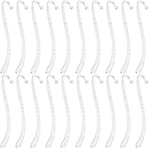 20 حزمة معدنية المرجعية دبوس الشعر الديكور خمر هوك منحوتة العتيقة سبائك ذهبية التبتية تنقش الإشارات المرجعية مع حلقة الرجعية صنع المجوهرات سحر لصياغة كتاب عاشق القراءة المتحمسين in Kuwait