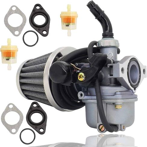 ATV Carburetor PZ19 and 35mm Air Filter Replacement for 50cc 70cc 80cc 90cc 110cc 125cc ATV Dirt Pit Bike Taotao with Fuel Filters Gaskets Rubber Rings By SHIQING in Kuwait