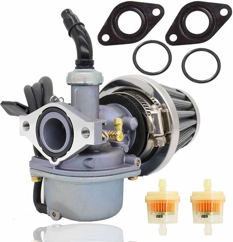 ATV Carburetor PZ19 and 35mm Air Filter Replacement for 50cc 70cc 80cc 90cc 110cc 125cc ATV Dirt Pit Bike Taotao with Fuel Filters Gaskets Rubber Rings By SHIQING in Kuwait
