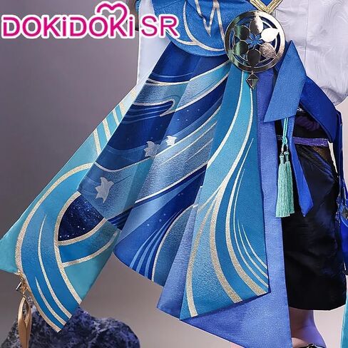 KIRA KIRA Genshin Impact Wanderer Scaramouche Costume Plus Size Doki-SR Genshin Wanderer Outfits for Halloween in Kuwait