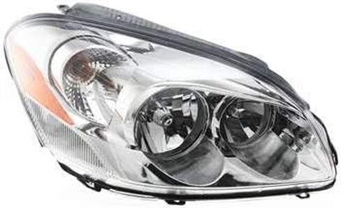 مجموعة المصابيح الأمامية Garage-Pro لراكب سائق Buick Lucerne 2006-2011 هالوجين مع لمبة (مصابيح) CAPA مع إشارة انعطاف بيضاء، تناسب CX، CXL، CXL إصدار خاص، استبدال فائق # 25974773، 25974774 in Saudi Arabia