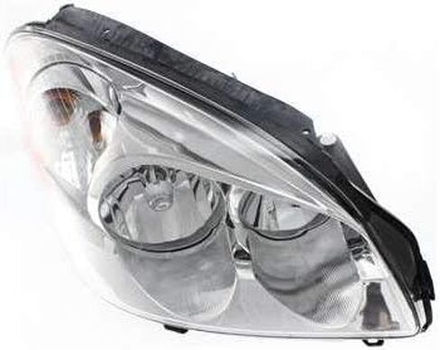 مجموعة المصابيح الأمامية Garage-Pro لراكب سائق Buick Lucerne 2006-2011 هالوجين مع لمبة (مصابيح) CAPA مع إشارة انعطاف بيضاء، تناسب CX، CXL، CXL إصدار خاص، استبدال فائق # 25974773، 25974774 in Saudi Arabia