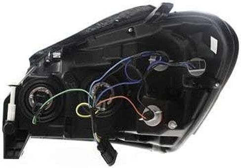 مجموعة المصابيح الأمامية Garage-Pro لراكب سائق Buick Lucerne 2006-2011 هالوجين مع لمبة (مصابيح) CAPA مع إشارة انعطاف بيضاء، تناسب CX، CXL، CXL إصدار خاص، استبدال فائق # 25974773، 25974774 in Saudi Arabia