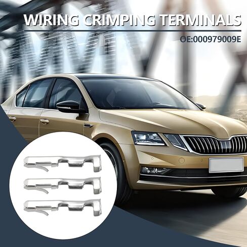 The Lord of the Tools 20PCS Automobile Wiring Crimp Terminals Repair Terminals Pins OEM 000979009E Compatible with Audi Compatible with VW Compatible with Skoda in Saudi Arabia
