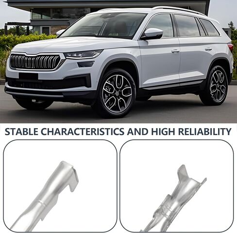 The Lord of the Tools 20PCS Automobile Wiring Crimp Terminals Repair Terminals Pins OEM 000979009E Compatible with Audi Compatible with VW Compatible with Skoda in Saudi Arabia