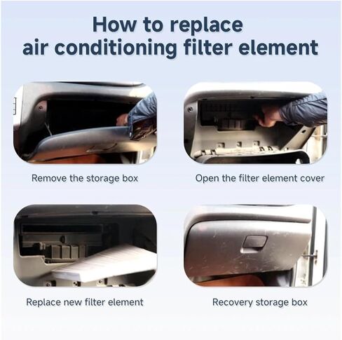 Activated Carbon Air Conditioner Filter Compatible with Lexus NX AZ10 200T NX 300H 2015~2021 in Kuwait