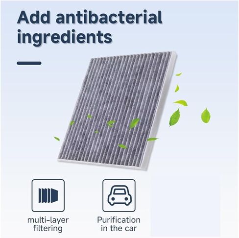 Activated Carbon Air Conditioner Filter Compatible with Lexus NX AZ10 200T NX 300H 2015~2021 in Kuwait