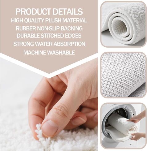 Cute Frog Lotus Flower Bathroom Rug, Soft Plush Kawaii Animal Tufted Bath Room Mat, Non-Slip & Machine Washable, Absorbent & Quick Dry Floor Door Mat Home Decor for Shower, Tub and Sink, 19.7"x29.5" in Saudi Arabia