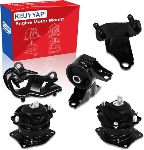 5Pcs Engine Motor Mount Compatible with Honda Odyssey V6 3.5L 2005 2006 Transmission Mount Set, Replace A4555 A4559 A65026EL A4583EL A6582 in Kuwait